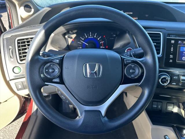 used 2015 Honda Civic car, priced at $16,765