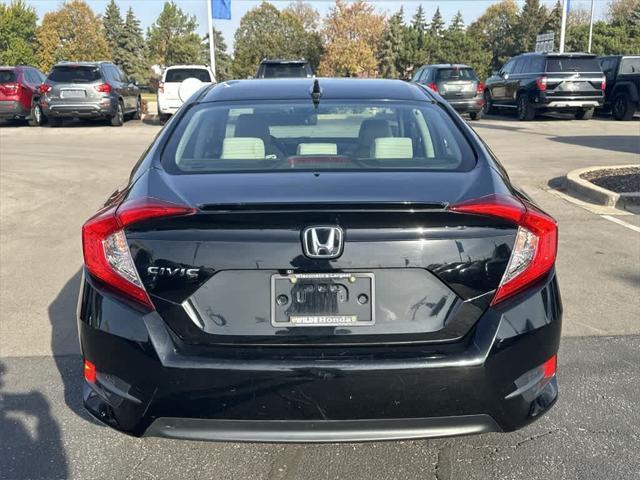 used 2018 Honda Civic car, priced at $19,185