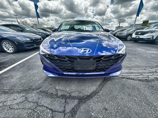 used 2021 Hyundai Elantra car, priced at $17,498