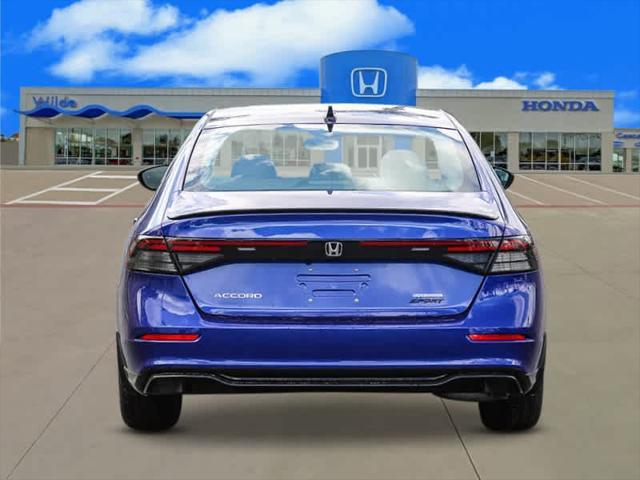 new 2024 Honda Accord Hybrid car, priced at $34,688