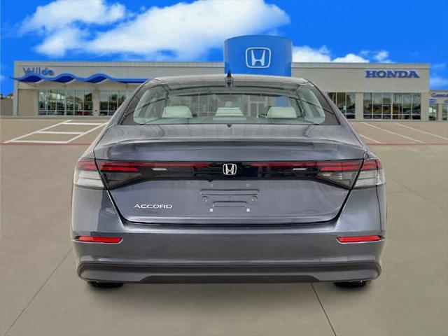 new 2024 Honda Accord car, priced at $27,918