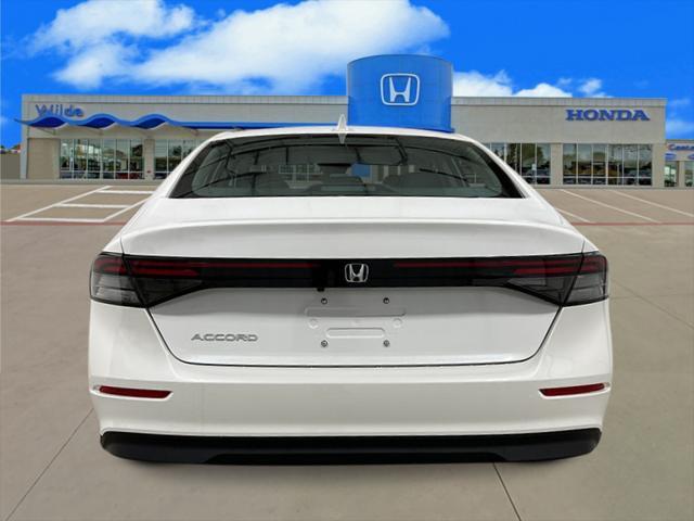 new 2024 Honda Accord car, priced at $30,131