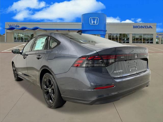 new 2025 Honda Accord car, priced at $30,624