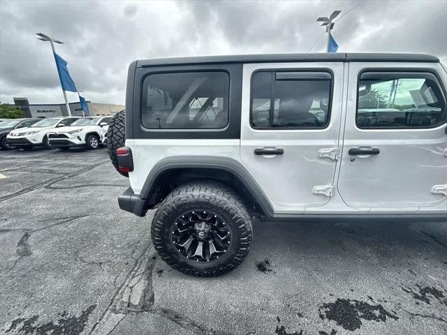 used 2018 Jeep Wrangler Unlimited car, priced at $27,654
