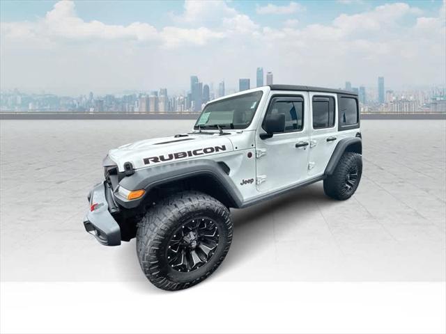 used 2018 Jeep Wrangler Unlimited car, priced at $27,654