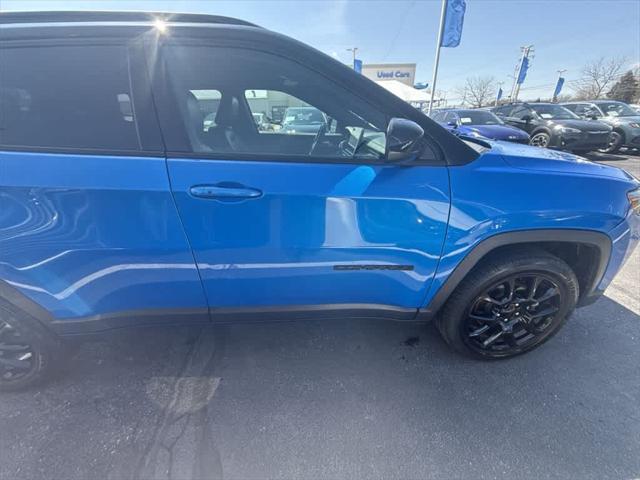 used 2022 Jeep Compass car, priced at $22,152