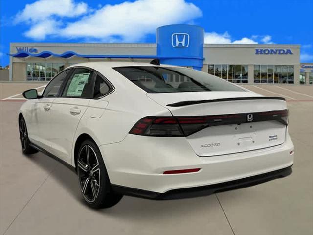 new 2024 Honda Accord Hybrid car, priced at $32,975