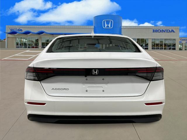 new 2024 Honda Accord car, priced at $30,031