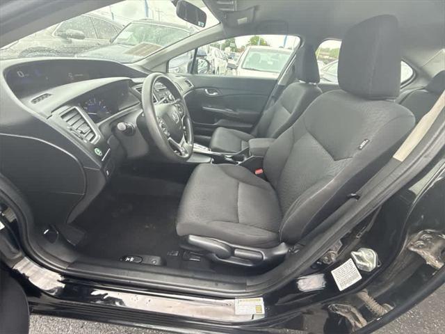 used 2015 Honda Civic car, priced at $10,824