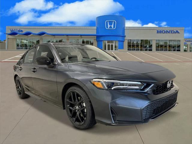 new 2025 Honda Civic Hybrid car, priced at $29,089