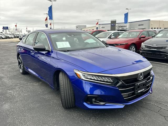 used 2021 Honda Accord car, priced at $26,470