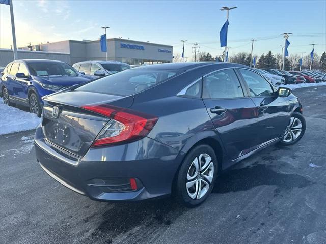 used 2018 Honda Civic car, priced at $17,687