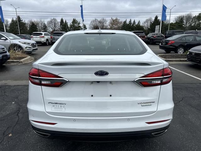 used 2019 Ford Fusion car, priced at $18,115