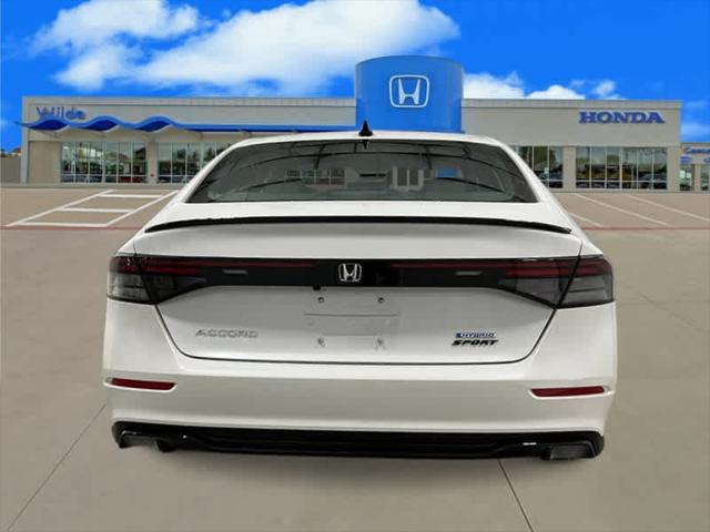 new 2025 Honda Accord Hybrid car, priced at $35,412