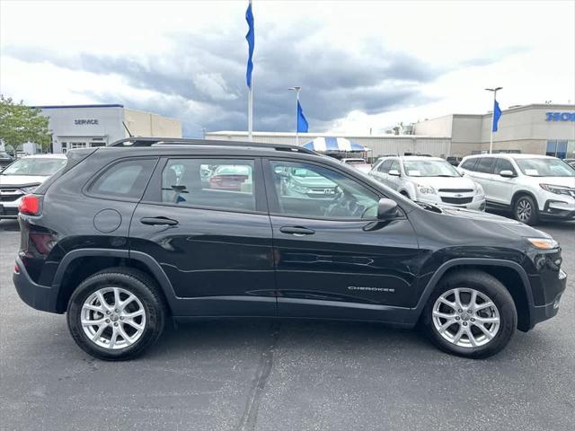 used 2016 Jeep Cherokee car, priced at $11,000