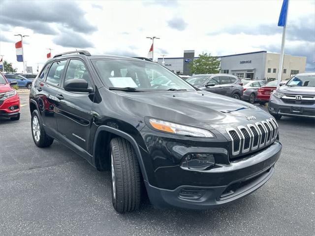 used 2016 Jeep Cherokee car, priced at $11,000