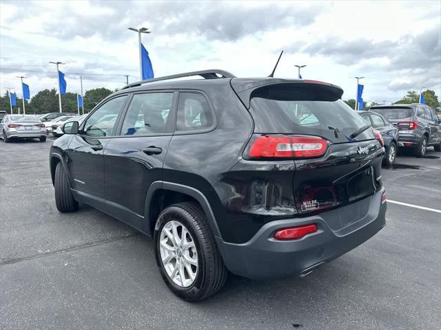 used 2016 Jeep Cherokee car, priced at $11,000