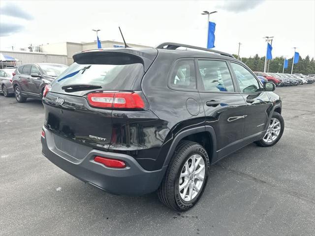 used 2016 Jeep Cherokee car, priced at $11,000