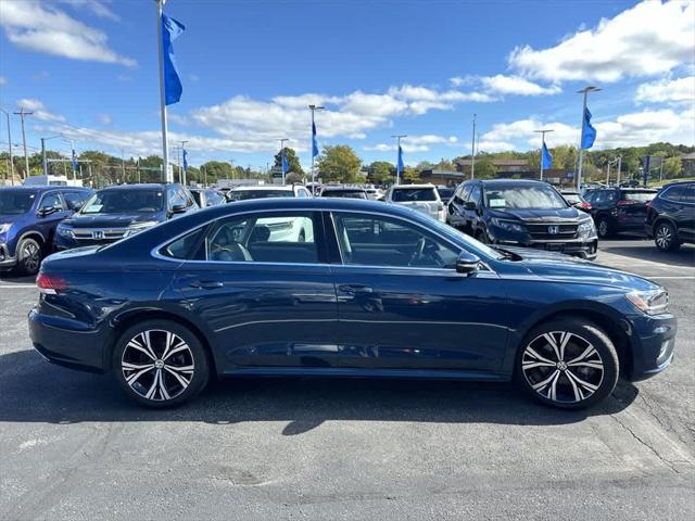 used 2021 Volkswagen Passat car, priced at $18,246