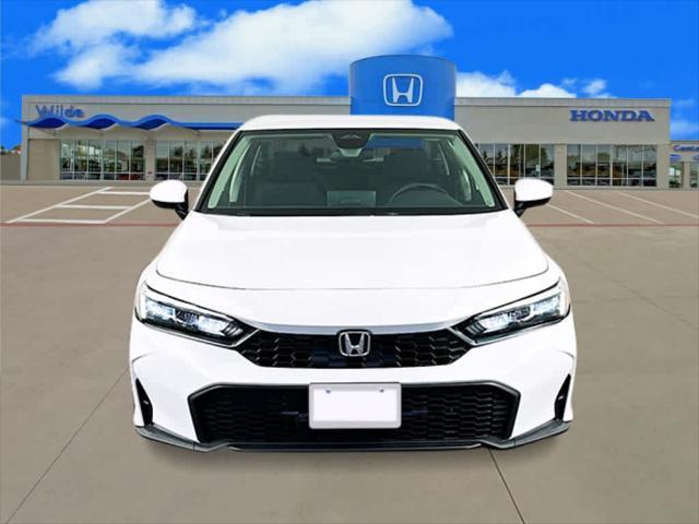 new 2025 Honda Civic car, priced at $25,165