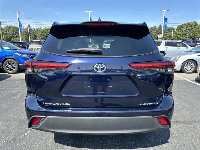 used 2020 Toyota Highlander car, priced at $28,750