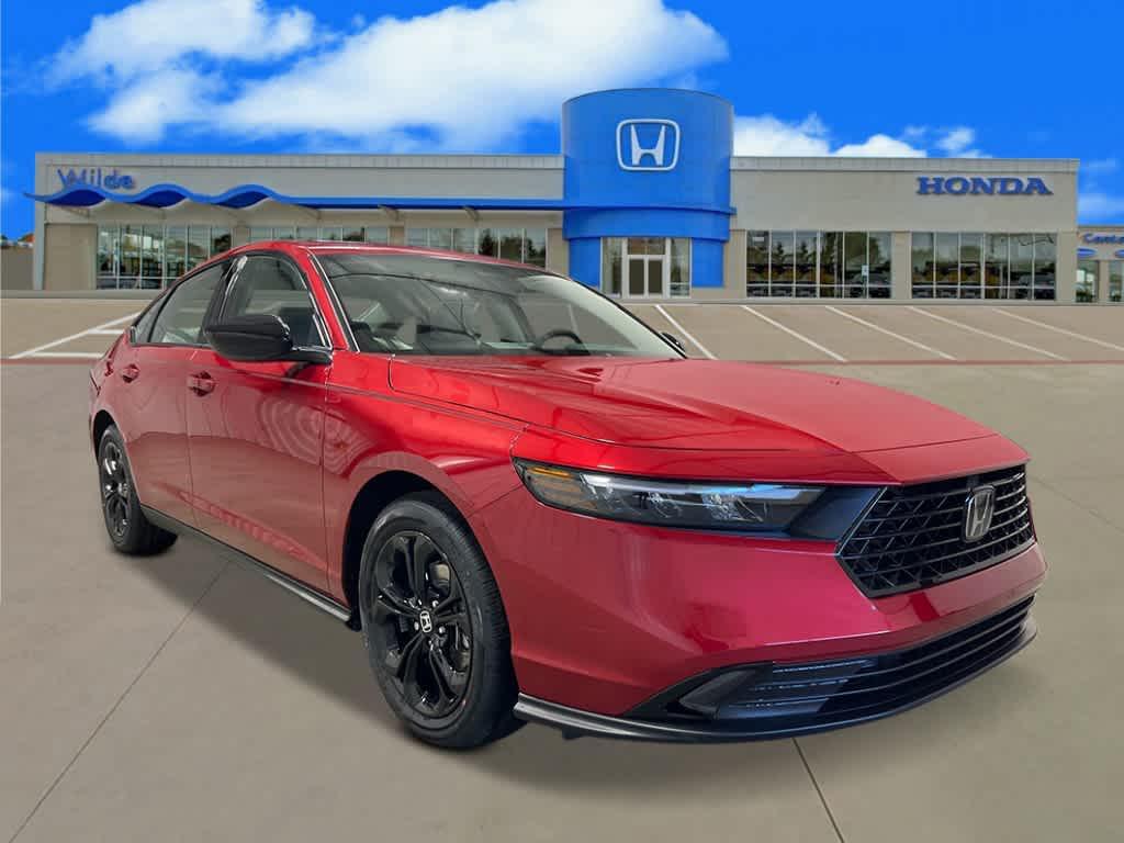 new 2025 Honda Accord car, priced at $30,805