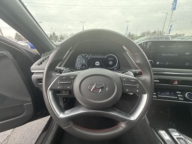 used 2021 Hyundai Sonata car, priced at $17,666