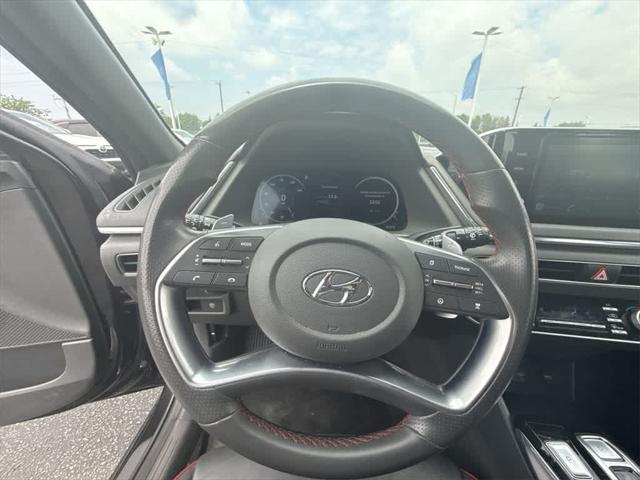 used 2021 Hyundai Sonata car, priced at $16,738