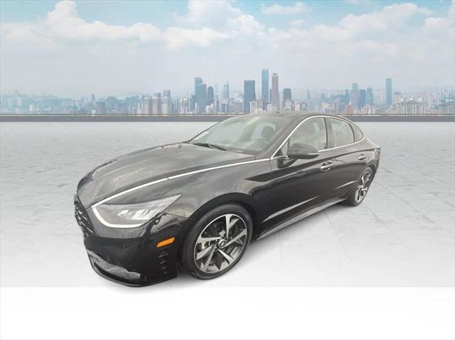 used 2021 Hyundai Sonata car, priced at $17,666