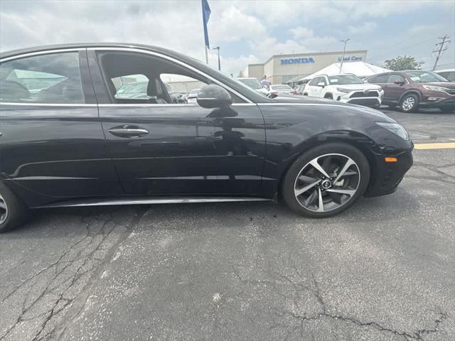 used 2021 Hyundai Sonata car, priced at $16,738