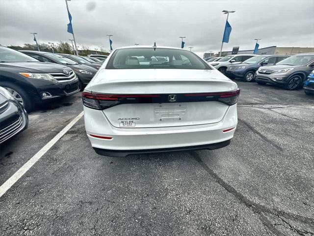 used 2024 Honda Accord car, priced at $27,666