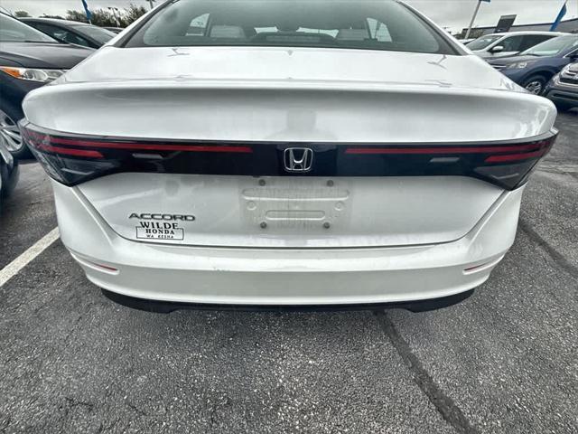 used 2024 Honda Accord car, priced at $27,666