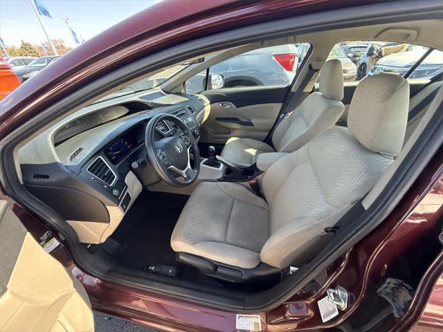 used 2015 Honda Civic car, priced at $11,666