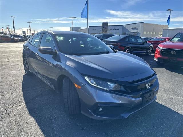 used 2020 Honda Civic car, priced at $17,500