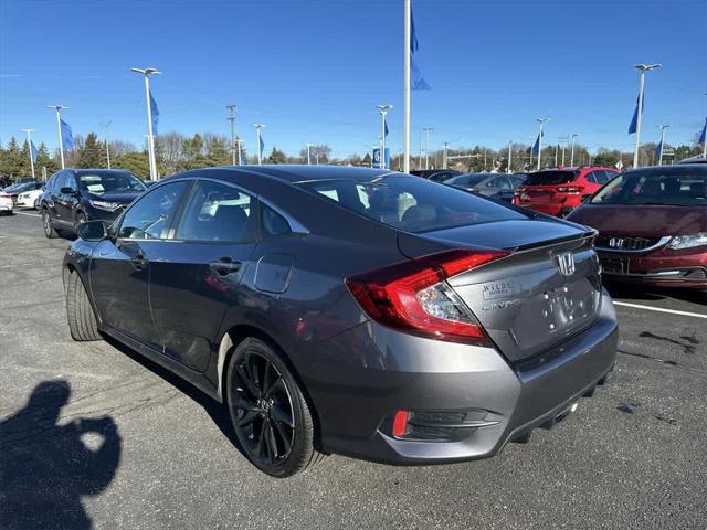 used 2020 Honda Civic car, priced at $17,500