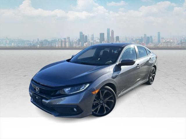 used 2020 Honda Civic car, priced at $17,500