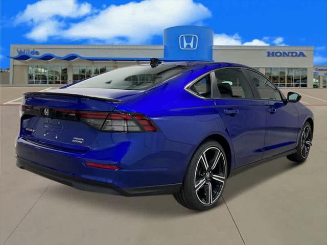 new 2025 Honda Accord Hybrid car, priced at $33,950