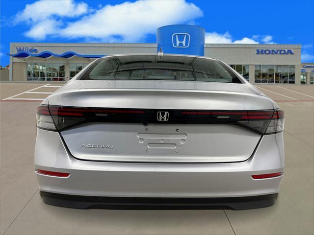 new 2024 Honda Accord car, priced at $27,918