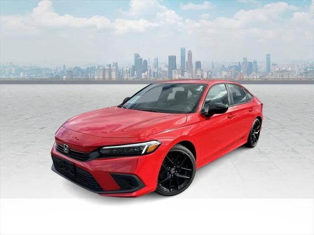 used 2022 Honda Civic car, priced at $23,410