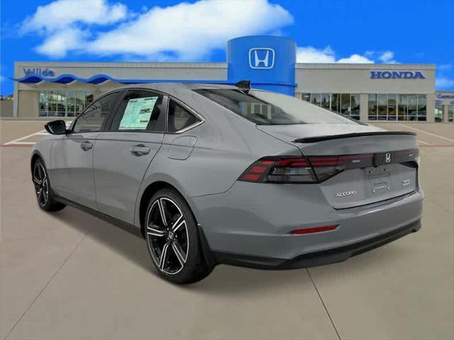 new 2025 Honda Accord Hybrid car, priced at $34,005