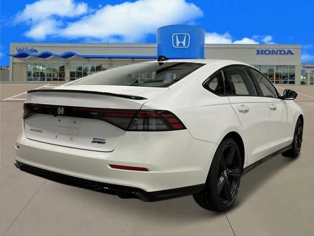 new 2025 Honda Accord Hybrid car, priced at $35,412