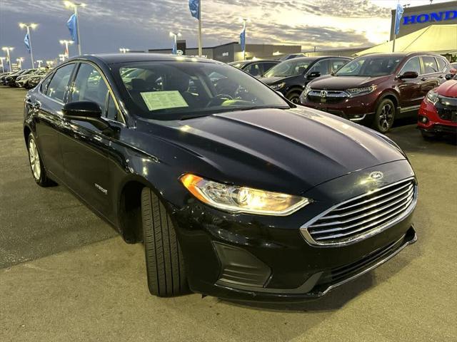 used 2019 Ford Fusion Hybrid car, priced at $14,944