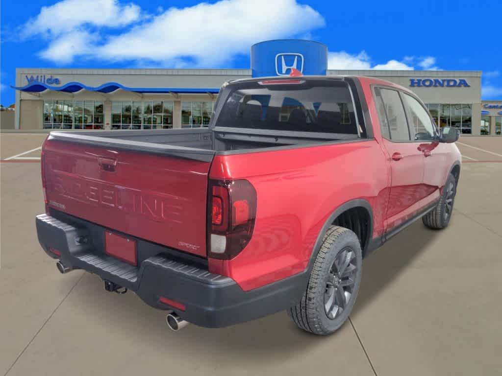 new 2025 Honda Ridgeline car, priced at $40,240