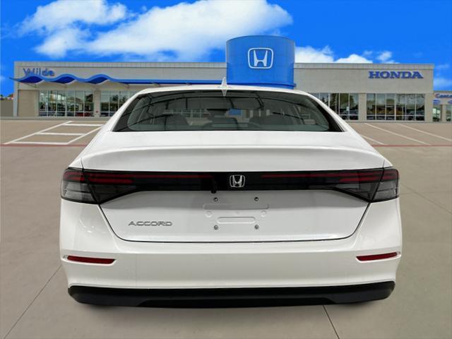 new 2024 Honda Accord car, priced at $29,986