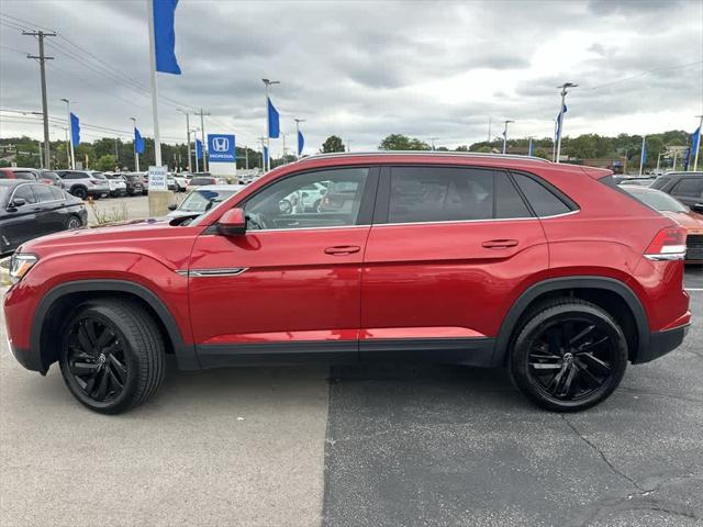 used 2022 Volkswagen Atlas Cross Sport car, priced at $23,888