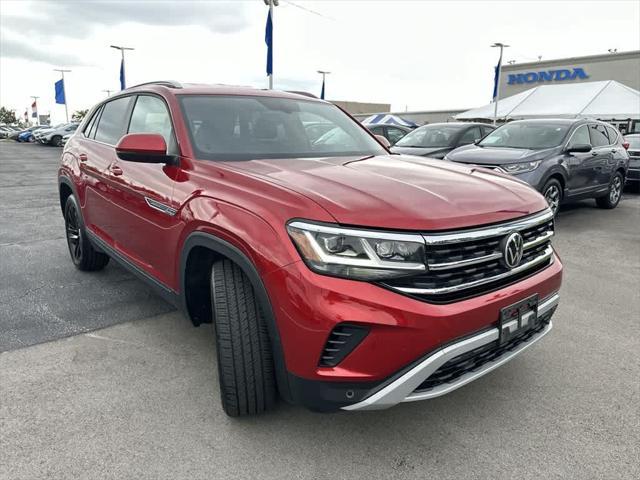 used 2022 Volkswagen Atlas Cross Sport car, priced at $23,888