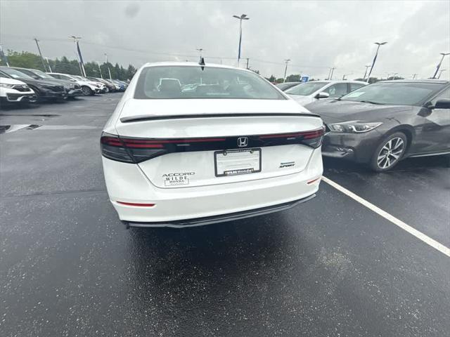 used 2024 Honda Accord Hybrid car, priced at $32,671