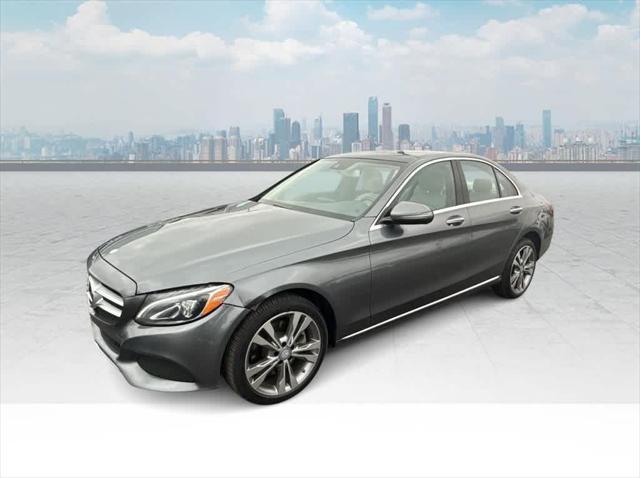 used 2017 Mercedes-Benz C-Class car, priced at $15,098