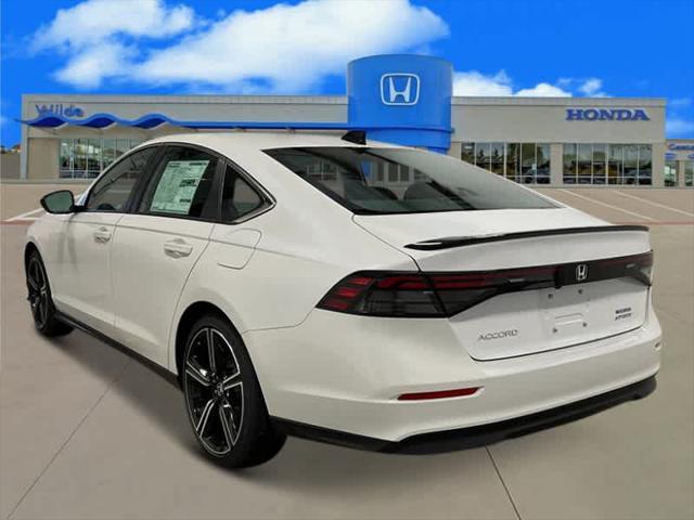 new 2024 Honda Accord Hybrid car, priced at $32,480