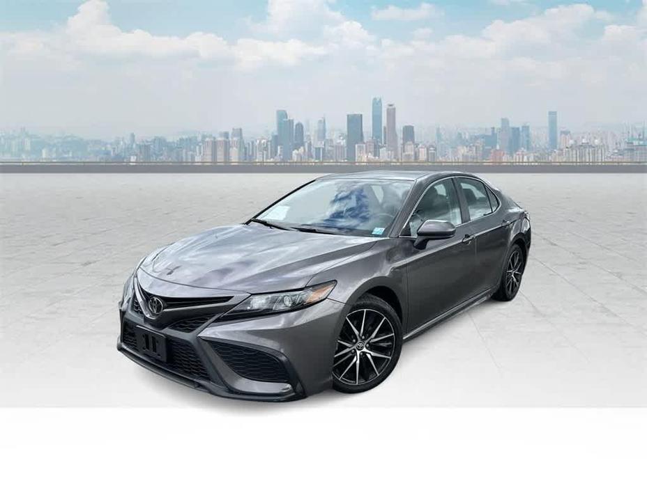 used 2021 Toyota Camry car, priced at $19,460